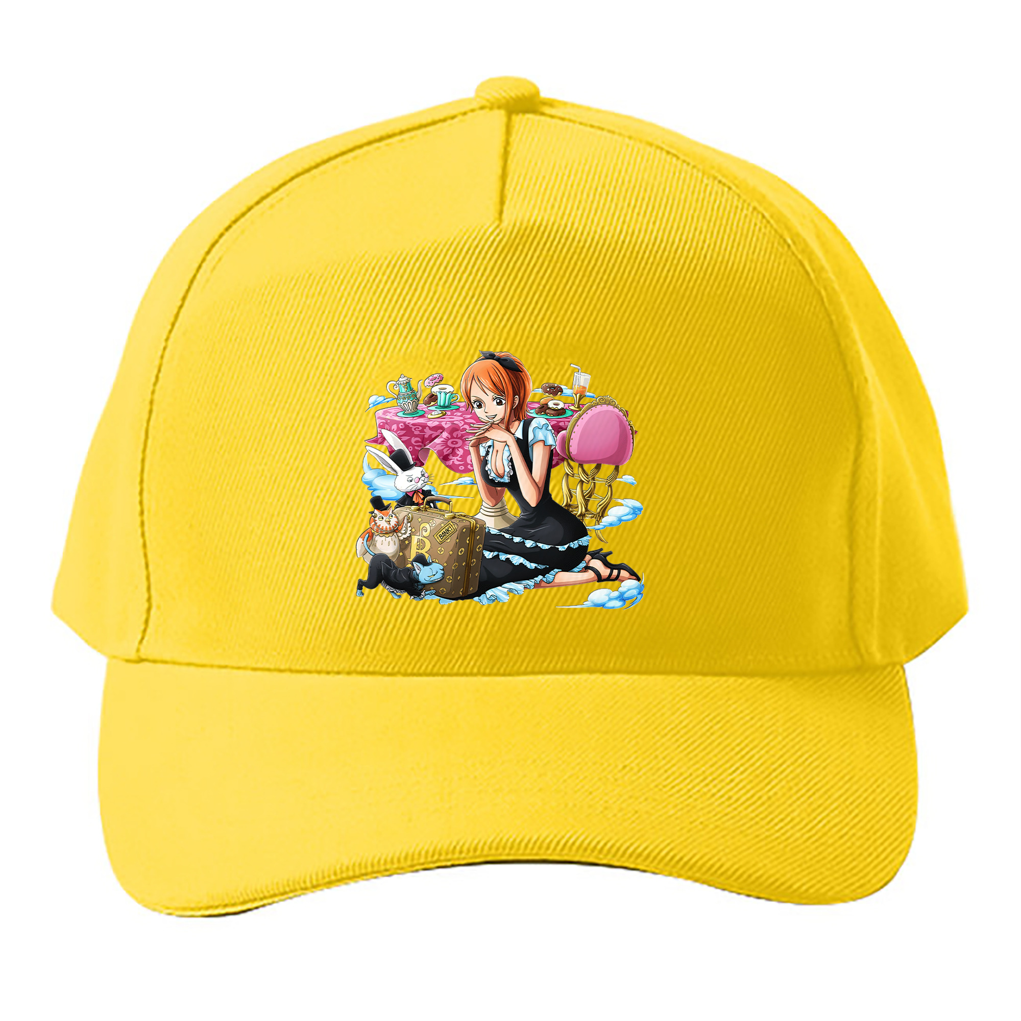 （画像用） ワンピース ナミ ONE PIECE Nami ベースボールキャップ 綿100％ 男女兼用 帽子 スポーツ